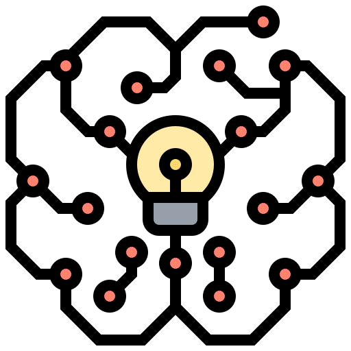 Machine learning ícone