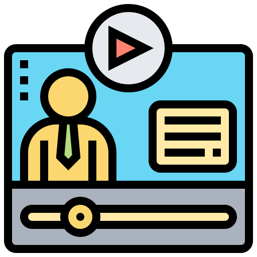 Video tutorial icon