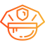 Police hat icon 64x64