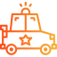 Police car icon 64x64