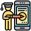 Elearning Symbol 64x64