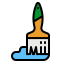 Paint brush Symbol 64x64