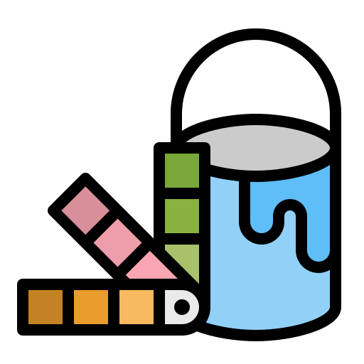 Painting bucket Ikona