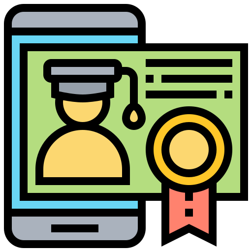 Digital certificate Ikona