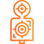 Shooting target icon 64x64
