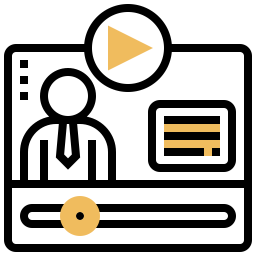 Video tutorial icon