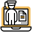 Elearning Symbol 64x64