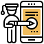 Elearning Symbol 64x64