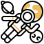 Space travel icon 64x64