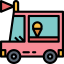 Ice cream van icon 64x64