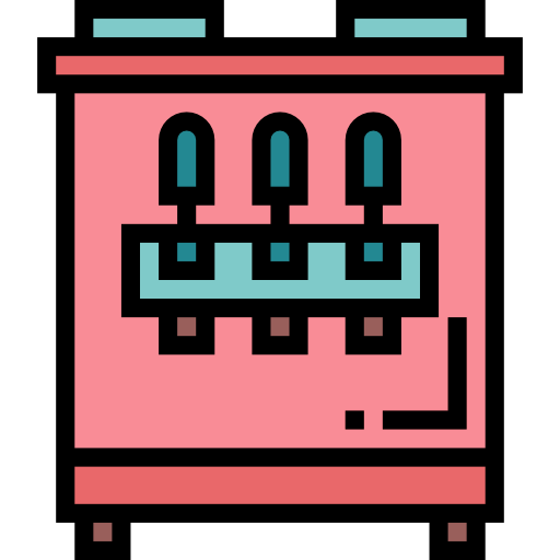 Ice cream machine icon