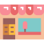 Ice cream shop icon 64x64