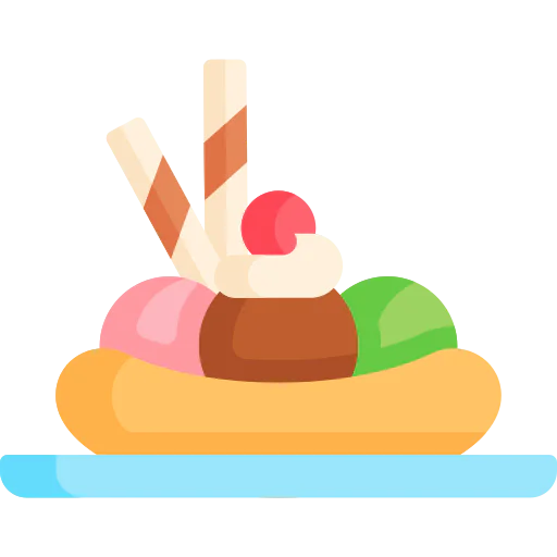 Banana split 图标