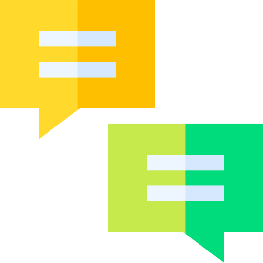 Speech bubble icône