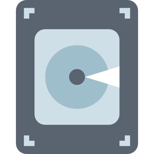 Hard disk icon