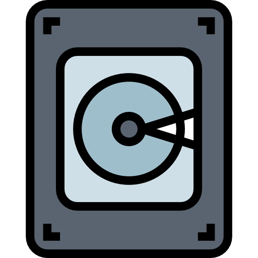 Hard disk icon