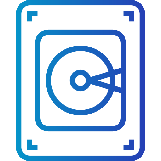 Hard disk icon