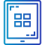 Tablet screen icon 64x64