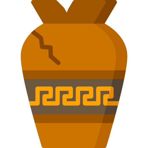 Ancient jar icon