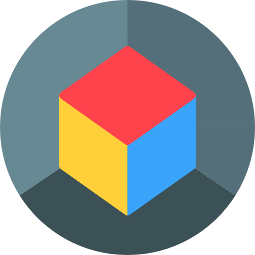 3d cube 图标