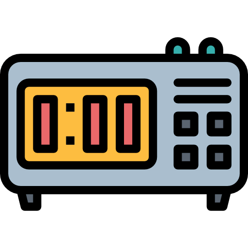 Digital clock icon