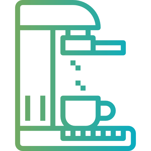 Coffee machine icon