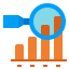 Bar graph icon 64x64