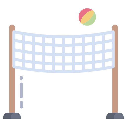 Volleyball net icon