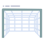 Soccer goal icon 64x64