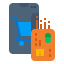 Online shopping icon 64x64