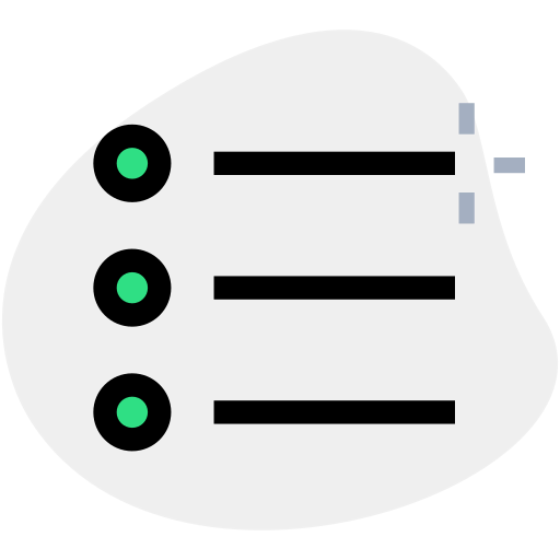 Bullet list icon