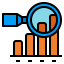 Bar graph icon 64x64