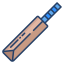 Cricket bat icon 64x64