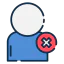 Remove user icône 64x64