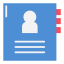 Address book Symbol 64x64
