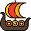 Viking ship 图标 64x64