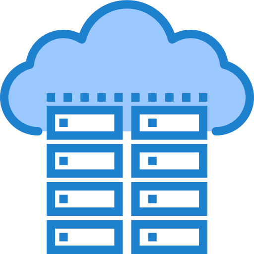 Cloud storage icon