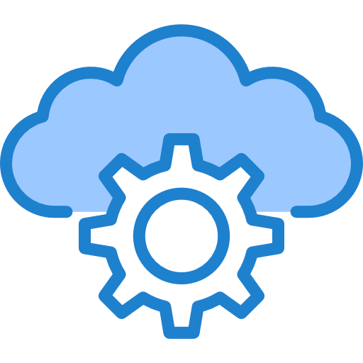 Cloud computing アイコン