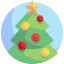 Christmas tree icon 64x64