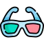 3d glasses Symbol 64x64