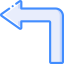Left turn Ikona 64x64