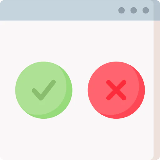 Quality control icon