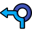 Left turn Symbol 64x64