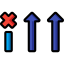 Lane closed Symbol 64x64