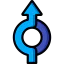 Straight arrow Symbol 64x64