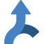 Straight arrow icon 64x64