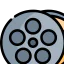 Film roll Symbol 64x64