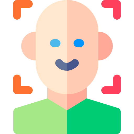 Face recognition icon