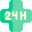 24 hours icon 64x64