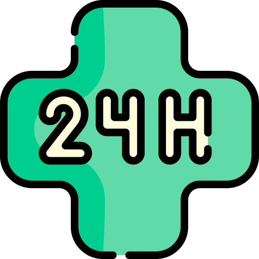 24 hours icon